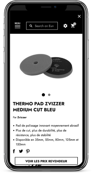 Pad Svizzer pour revendeur Detailing